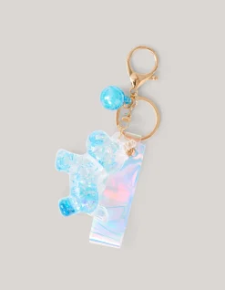 Unicorn Sleutelhanger Blauw