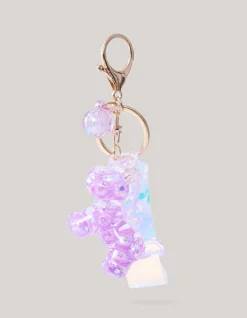 Unicorn Sleutelhanger Paars