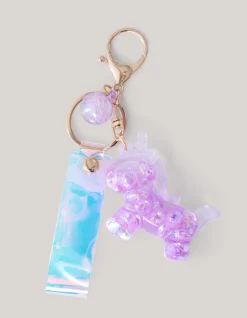 Unicorn Sleutelhanger Paars