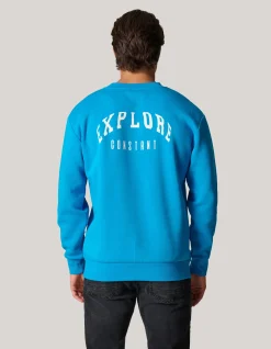 Varsity Sweater Blauw