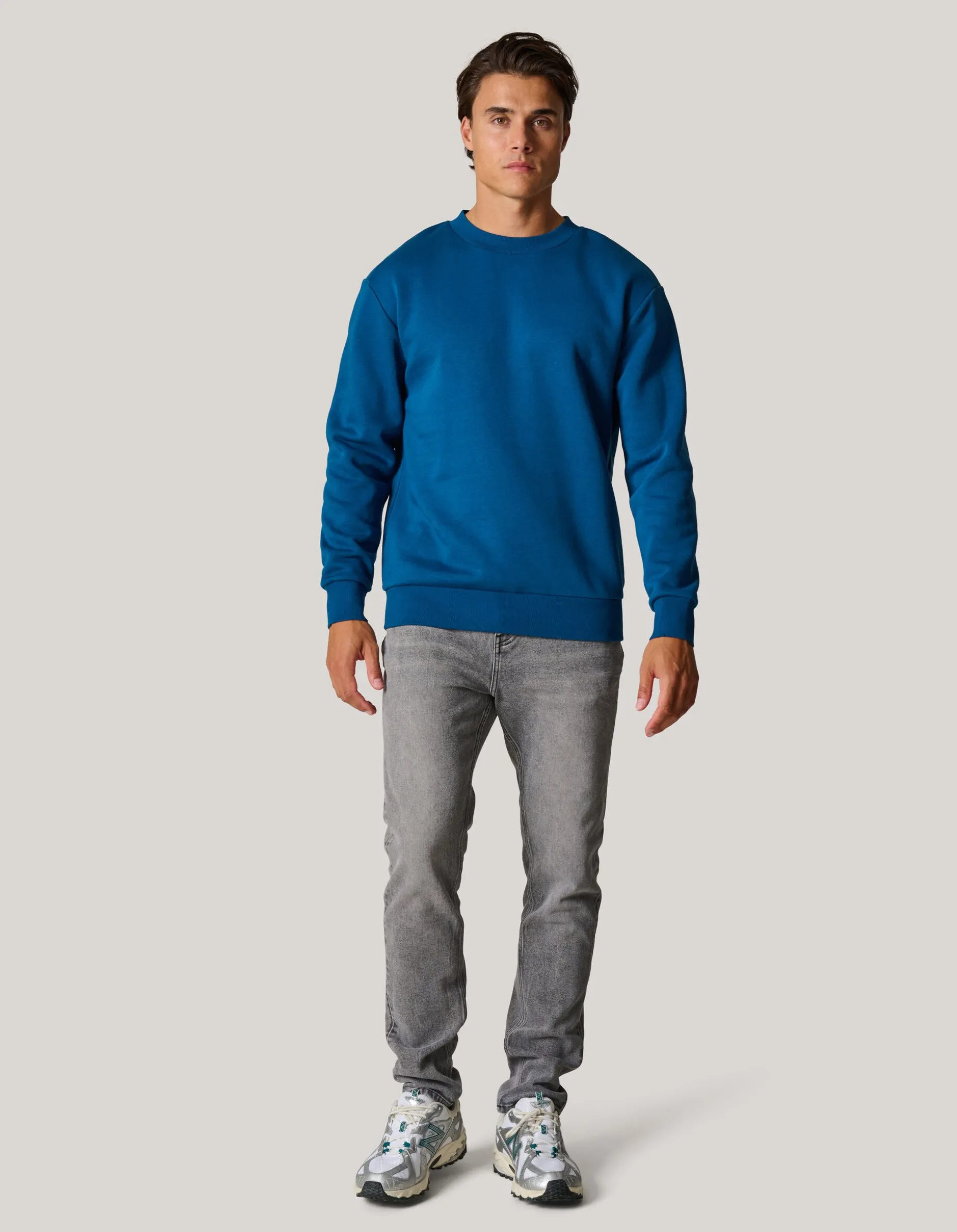 Varsity Sweater Donkerblauw