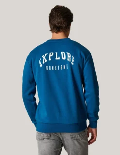 Varsity Sweater Donkerblauw