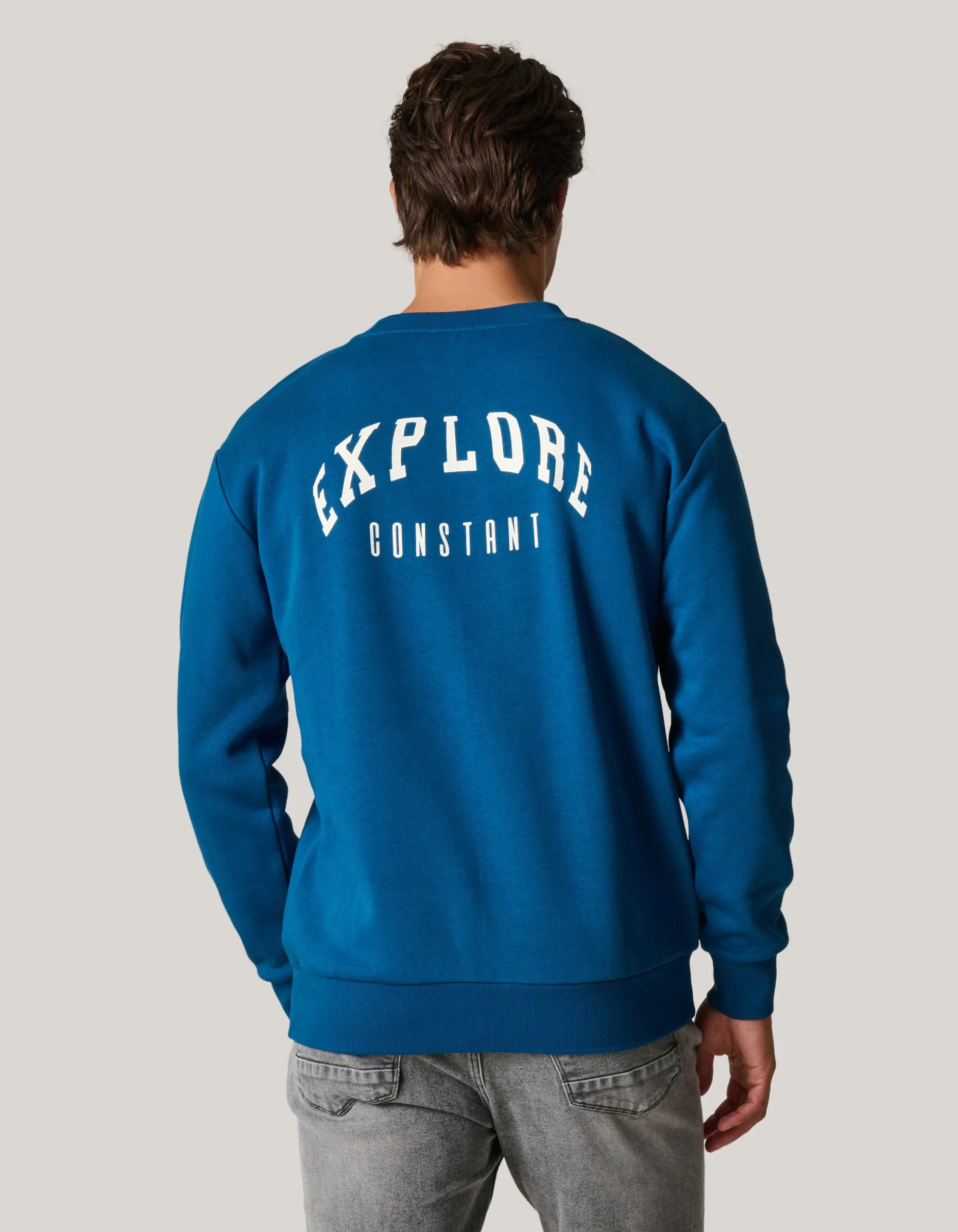 Varsity Sweater Donkerblauw