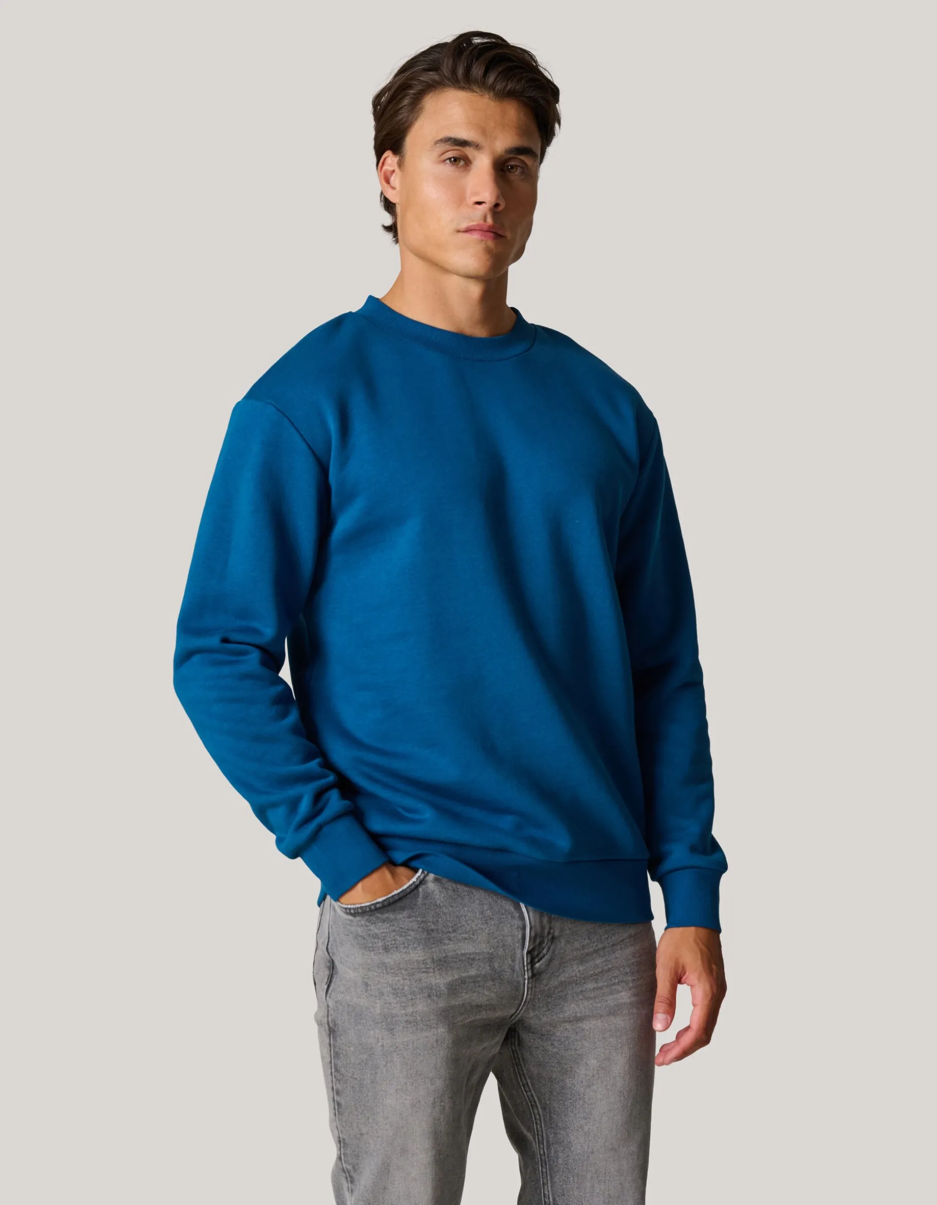 Varsity Sweater Donkerblauw