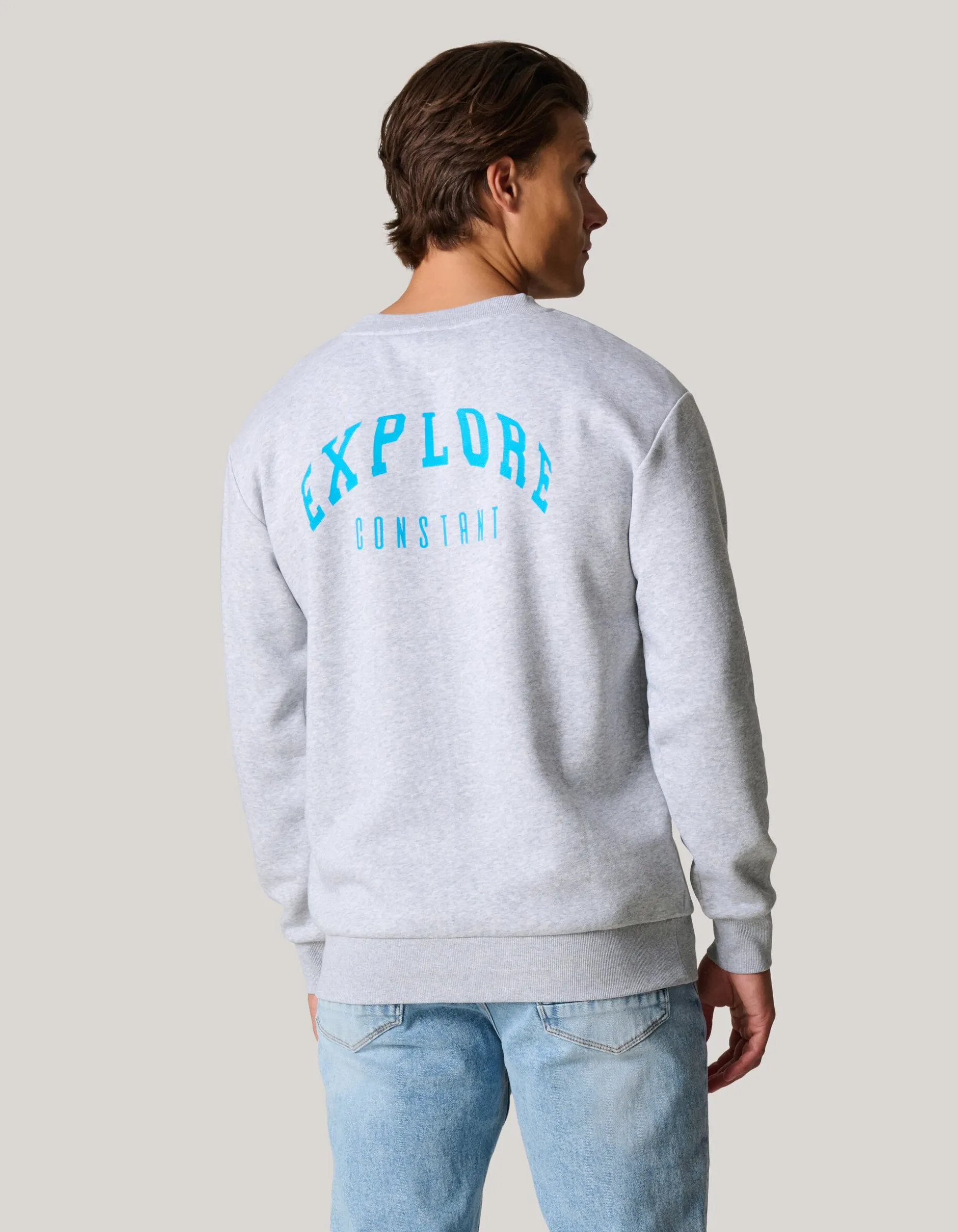 Varsity Sweater Grijs