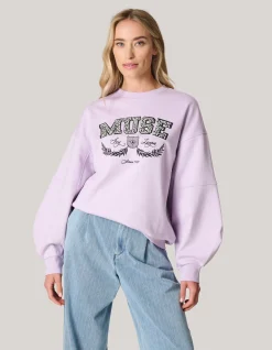 Varsity Sweater Paars