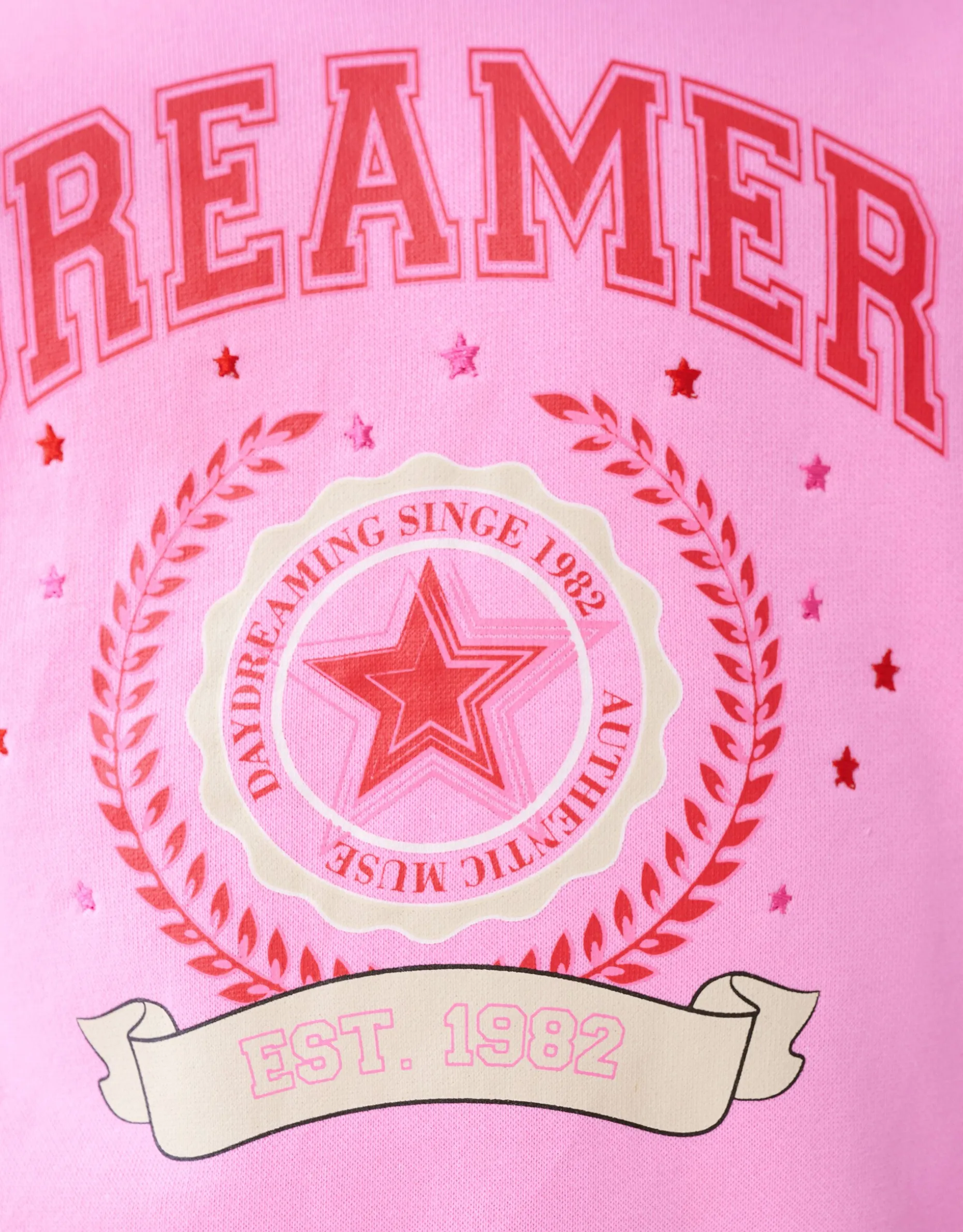 Varsity Sweater Roze