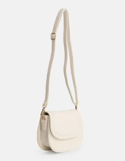 Vegan Leren Tas Gebroken Wit