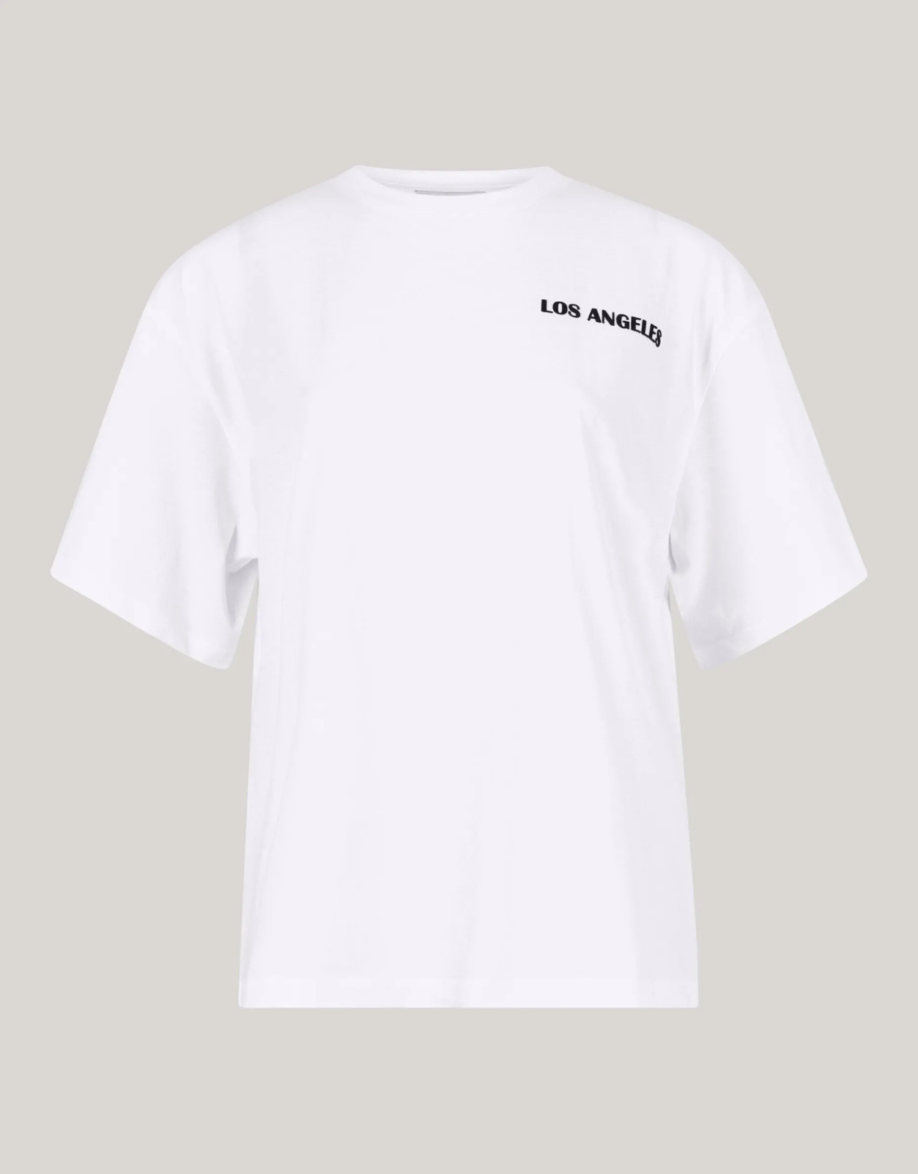 Velvet Artwork T-Shirt Wit