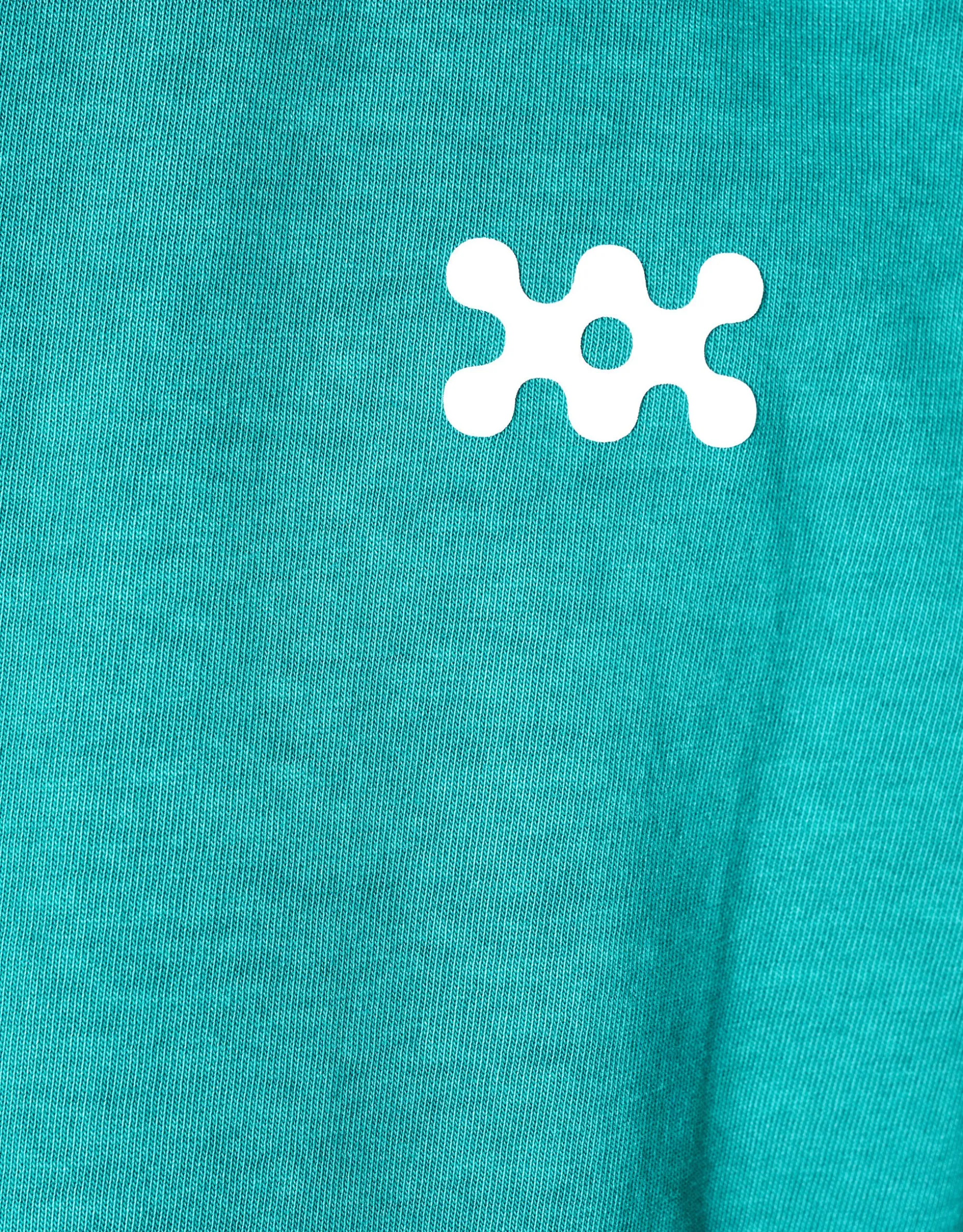 Washed Artwork T-shirt Groen