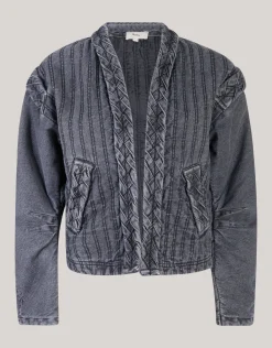 Washed Braided Jack Dokergrijs