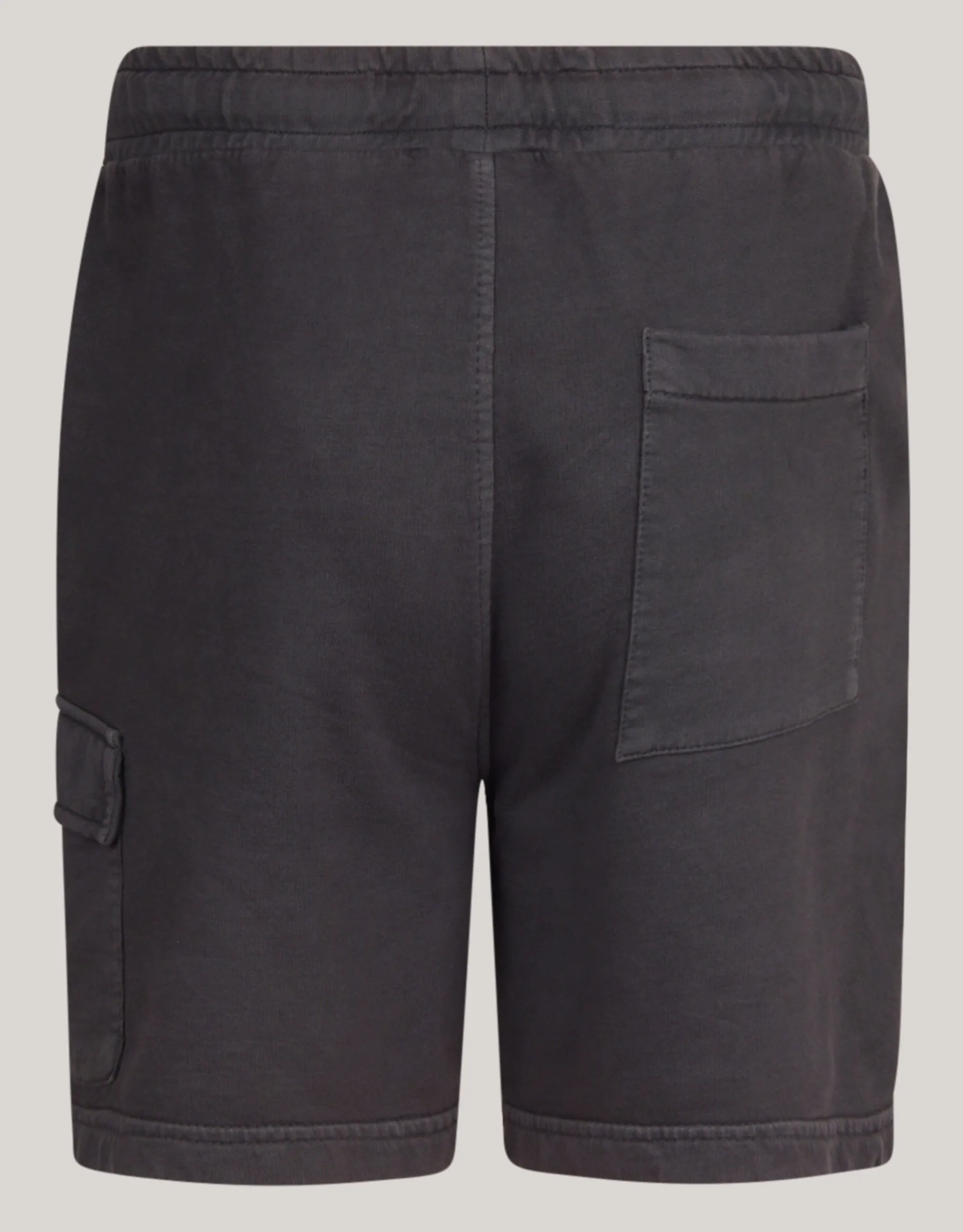 Washed Short Donkergrijs