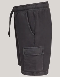 Washed Short Donkergrijs