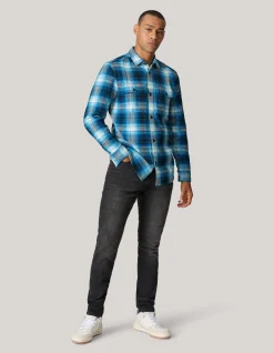 Washed Tapered Fit Jeans Zwart L32