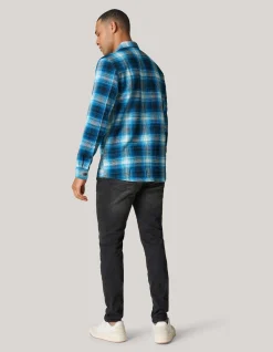 Washed Tapered Fit Jeans Zwart L32