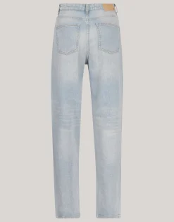 Wide Leg Fit Jeans Bleached By Fred