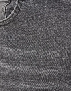 Wide Leg Fit Jeans Donkergrijs