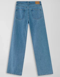 Wide Leg Fit Jeans Mediumstone
