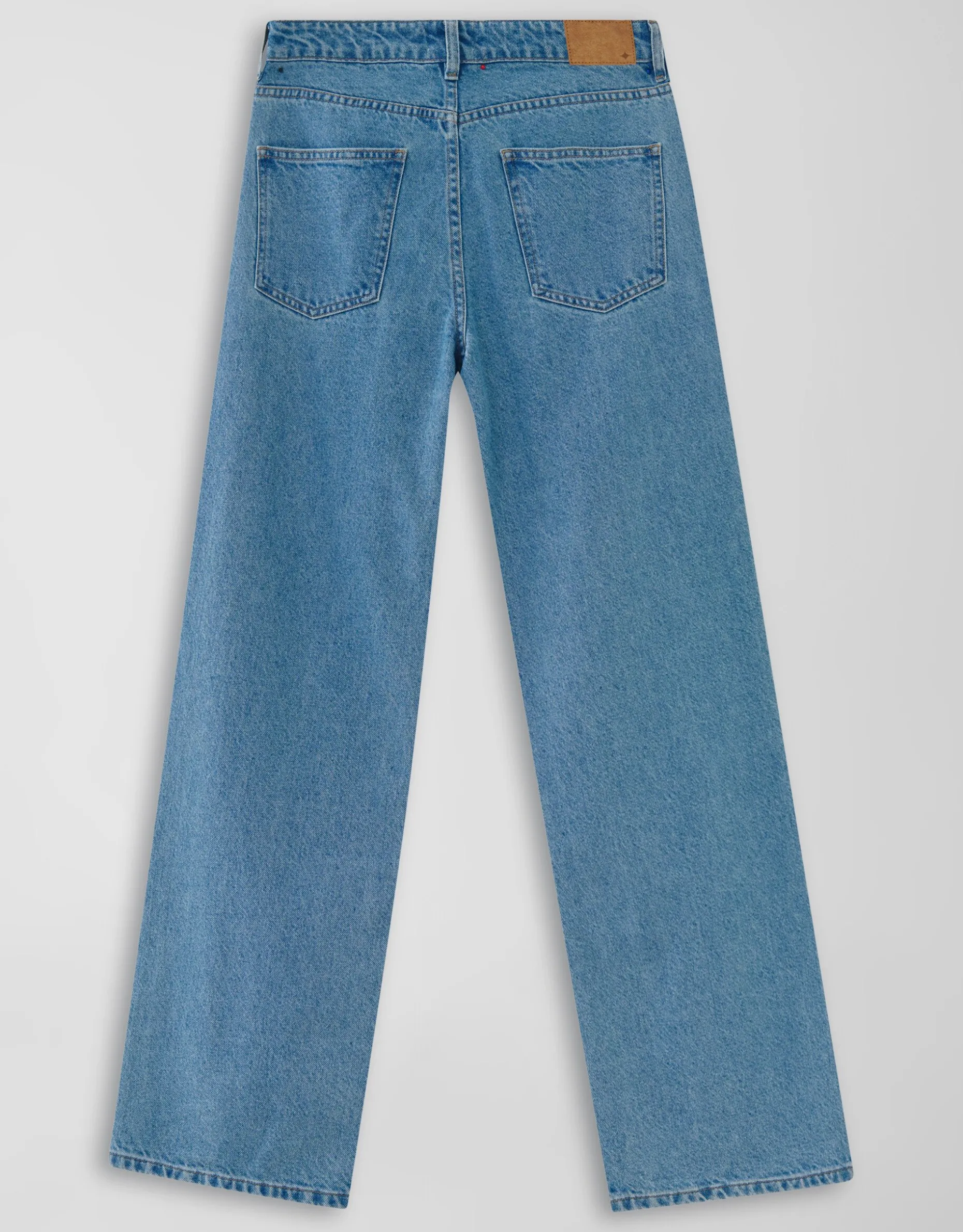 Wide Leg Fit Jeans Mediumstone
