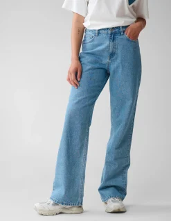 Wide Leg Fit Jeans Mediumstone
