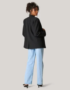 Wide Leg Jeans Bleached