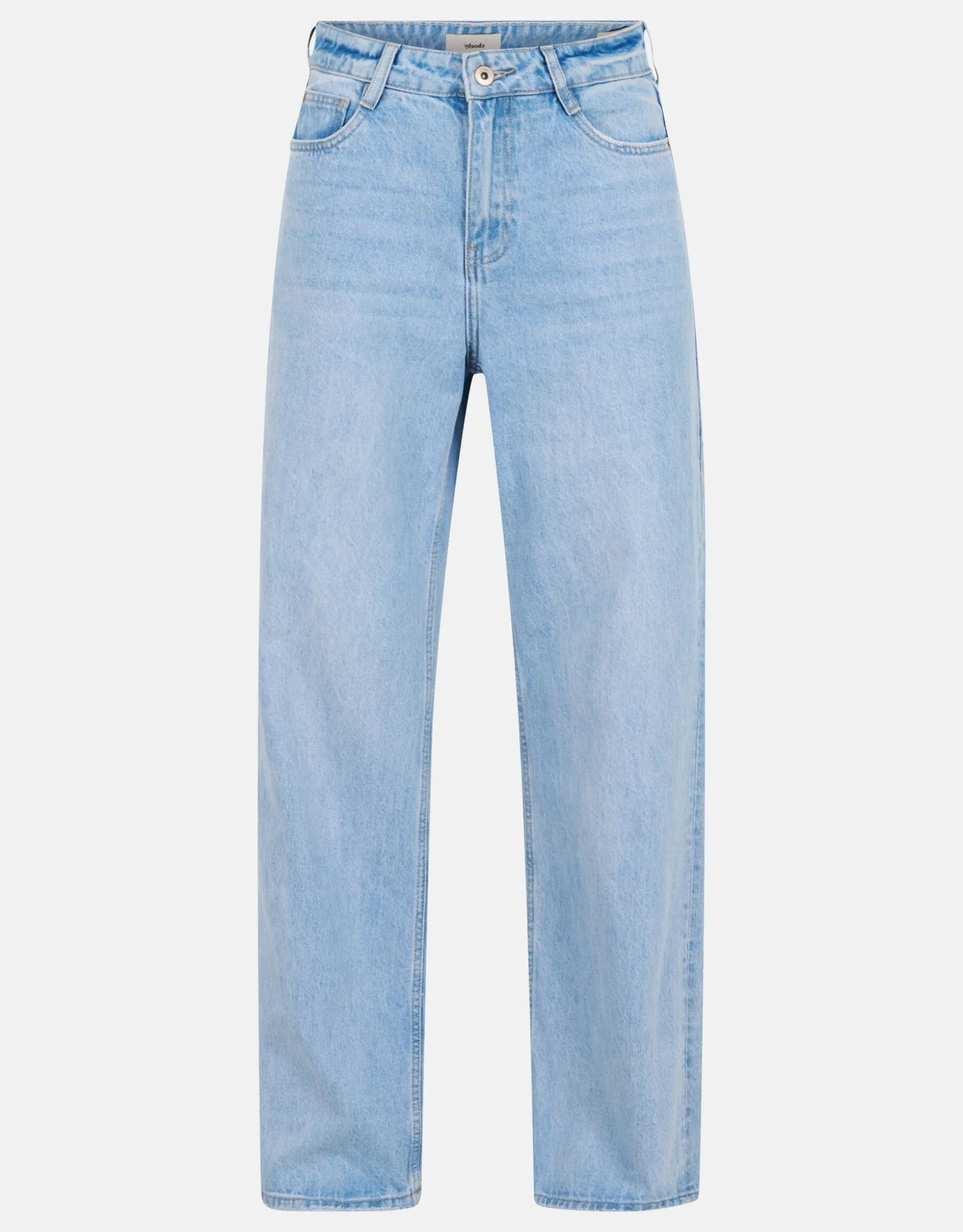 Wide Leg Jeans Bleached