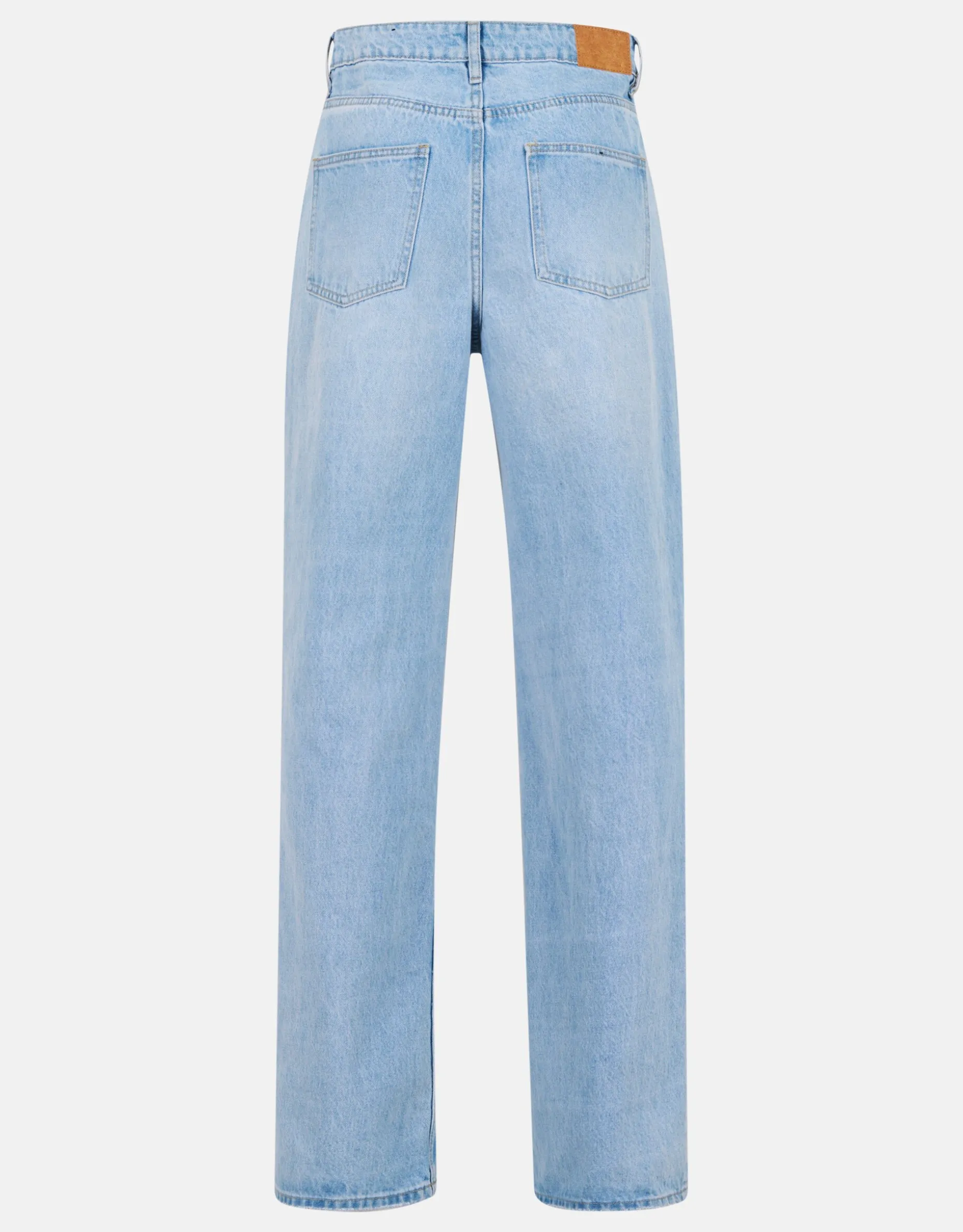 Wide Leg Jeans Bleached