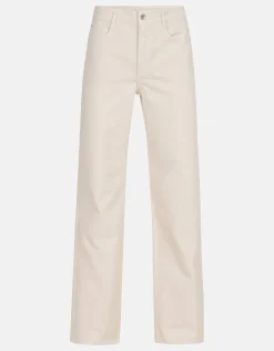 Wide Leg Jeans Gebroken Wit