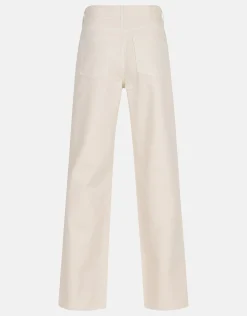 Wide Leg Jeans Gebroken Wit