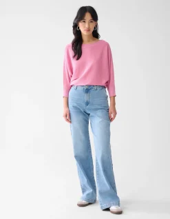 Wide Leg Jeans Mediumstone
