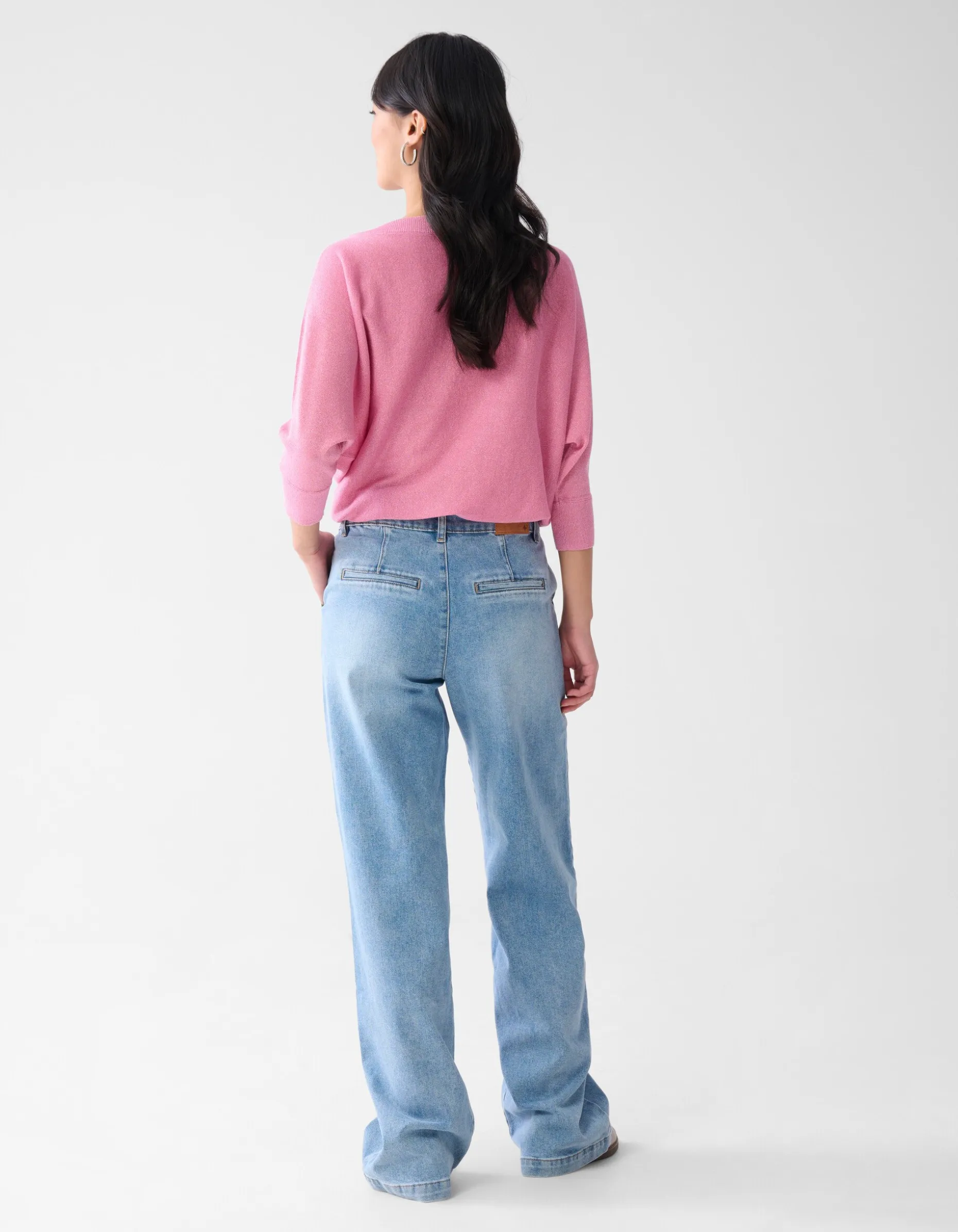 Wide Leg Jeans Mediumstone