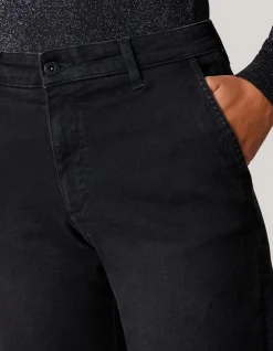 Wide Leg Jeans Zwart