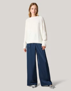 Wrapped Trui Gebroken Wit