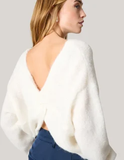 Wrapped Trui Gebroken Wit