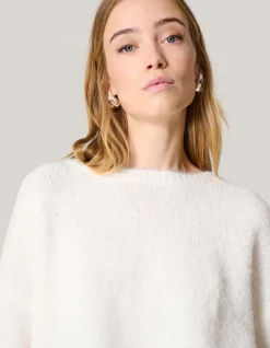 Wrapped Trui Gebroken Wit