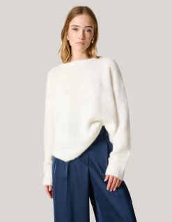 Wrapped Trui Gebroken Wit