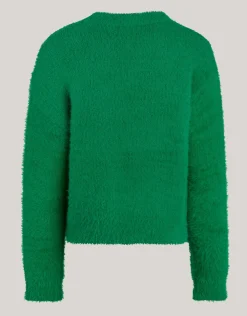 Zachte Gebreide Trui Groen