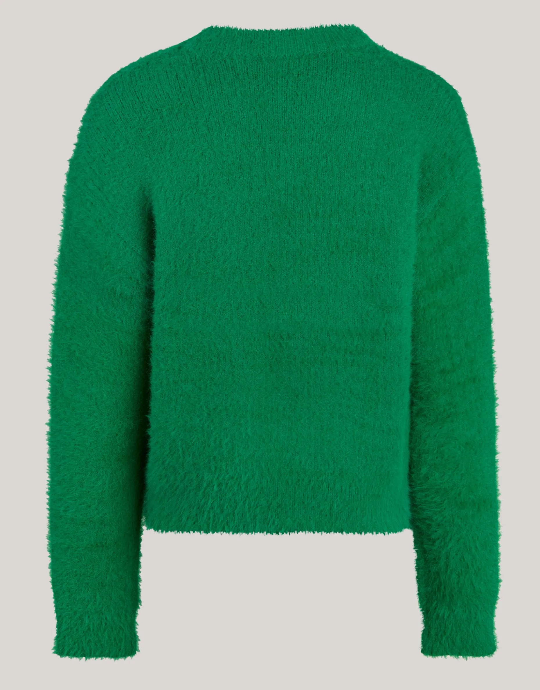 Zachte Gebreide Trui Groen