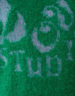 Zachte Gebreide Trui Groen