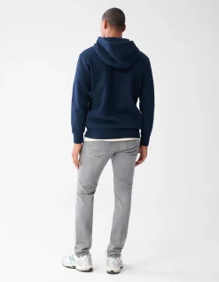 Zipper Hoodie Donkerblauw