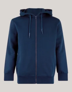 Zipper Hoodie Donkerblauw