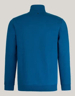 Zipper Sweater Donkerblauw