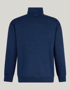 Zipper Sweater Donkerblauw