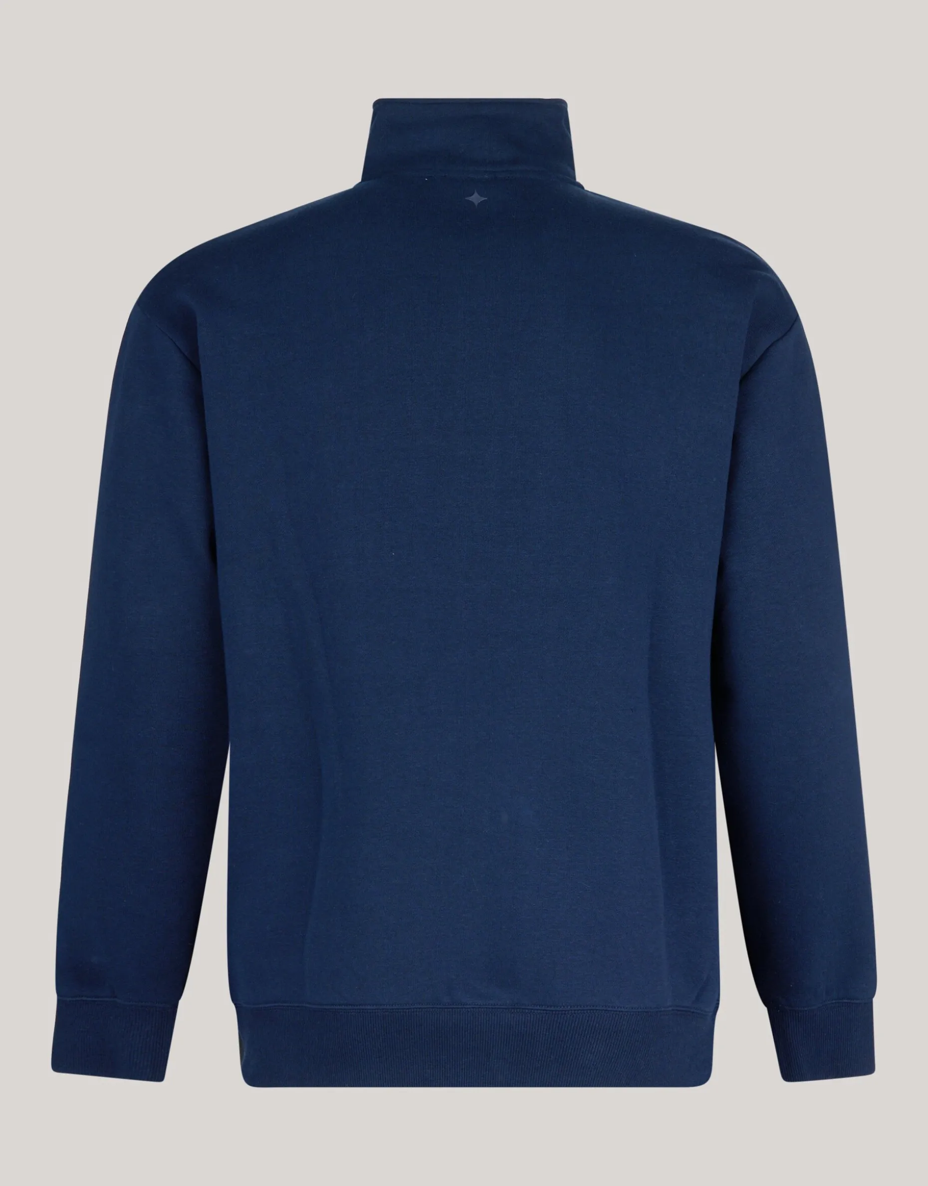 Zipper Sweater Donkerblauw