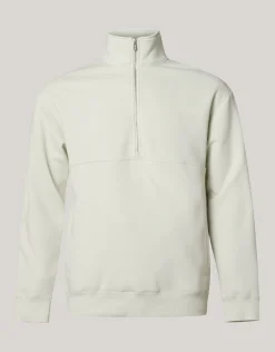 Zipper Sweater Lichtgrijs