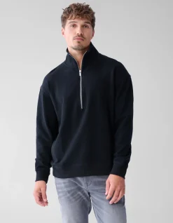 Zipper Sweater Zwart