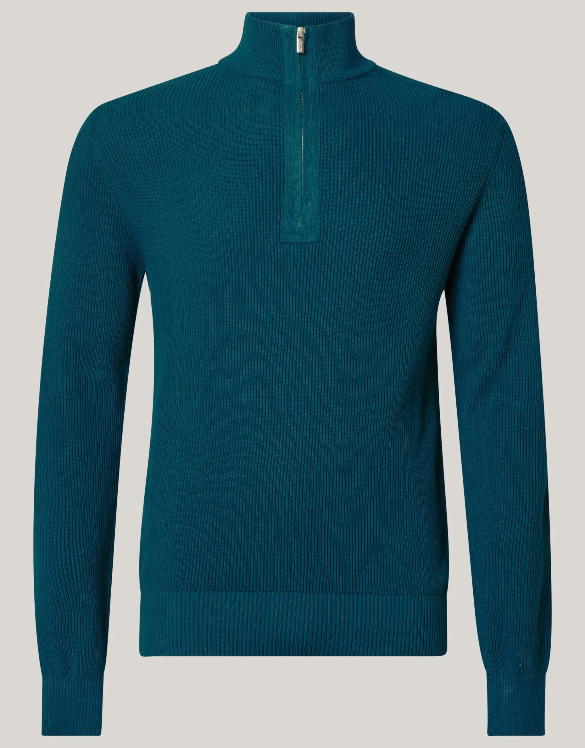 Zipper Trui Donkergroen