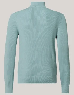 Zipper Trui Lichtgroen